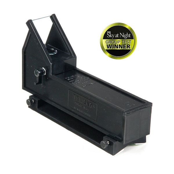 Telrad reflex finder with universal mounting base